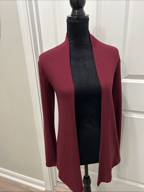Market & Spruce Accessories - Stitch Fix Abrianna Burgundy Longsleeve Knit Cardigan Size XSP